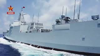 Official Promotional Video of Type 055 Destroyer Hull Number 105 Dalian [upl. by Radack]