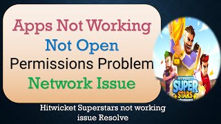 How to Fix Hitwicket Superstars App Not Working [upl. by Simmonds]