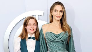 Angelina Jolies Daughter Vivienne Makes Tony Awards Debut [upl. by Zoubek442]