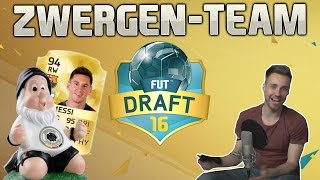 FIFA 16 FUT Draft  ZWERGENTEAM  TopicDraft Kleinster Spieler  FIFA 16 FUT Draft [upl. by Torrlow241]