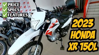 2023 Honda XR 150L White Review amp Price Langga Gail [upl. by Chapman130]