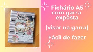 Fichário Garra Exposta com visor [upl. by Shauna676]