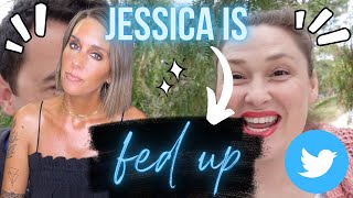 JESSICA BALLINGER SNAPS ON FOLLOWERS TO DEFEND VLOGGING HER KIDS [upl. by Enetsirk]