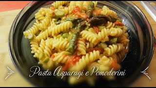 Pasta con Asparagi Pomodorini e Grana Primo piatto buonissimo veloce e facile ChefJasonznc [upl. by Kalli]