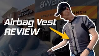 Alpinestars TechAir 5 Airbag Vest Review [upl. by Ariajay]