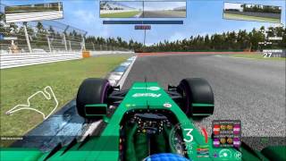 Automobilista Hockenheim F1 2017 Ultimate Time Trial Gameplay [upl. by Noryt]