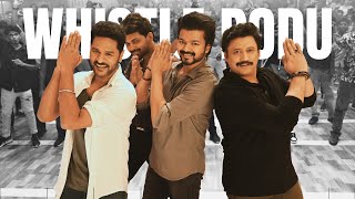 Whistle Podu Theatre Version  Sauga Thamizhan  Thalapathy Vijay  Yuvan Shankar Raja  Goat [upl. by Trinetta941]