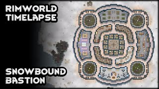 Rimworld Timelapse  Snowbound Bastion  65 Year Modded Colony [upl. by Atile300]