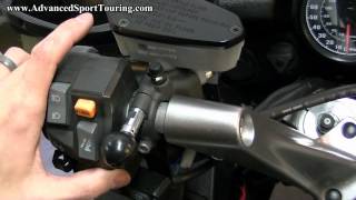 Concours 14 Ram Ball Accessory Mount Installation Video Advanced Sport Touring [upl. by Ahmed]