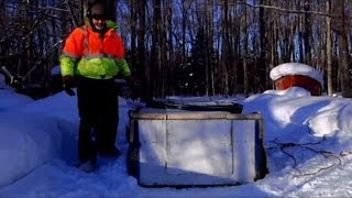 Putting a Floor in My Portable Ice Shanty [upl. by Vernice]