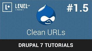 Drupal Tutorials 15  Clean URLs [upl. by Ravo89]