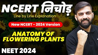 NCERT निचोड़ Anatomy of Flowering Plants  NCERT Biology Line by Line Explanation for NEET 2024 [upl. by Massingill]