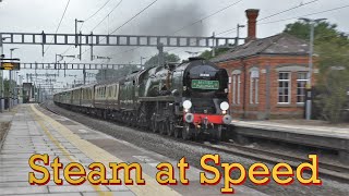 Steam Trains at Speed On The Mainline  Volume 1 [upl. by Huba]