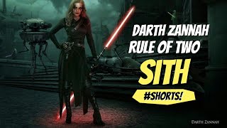 Darth Banes apprentice Darth Zannah  Star Wars Explained [upl. by Barbara-Anne]