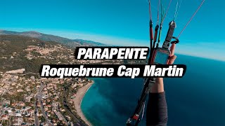 Parapente Roquebrune Cap Martin Mont Gros [upl. by Janean]