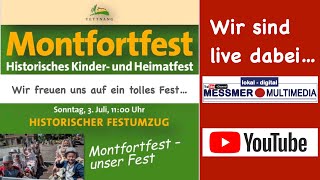 Umzug Montfortfest 2023 in Tettnang [upl. by Manton]