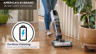 The BISSELL® CrossWave® OmniForce™ A OneStop Shop for Hard Floor Cleaning [upl. by Esmeralda]