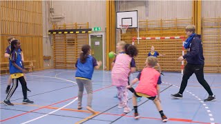 HandbollsVM Hand the Ball och Lilla VM [upl. by Naveb762]