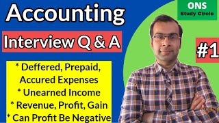 Accounting Interview Questions And Answers  Part 1 [upl. by Harhay651]