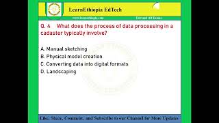 Cadastral Survey amp Land Registration [upl. by Siegel]