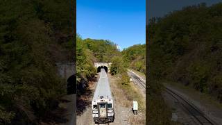 Metro North Cab Car 6319 W P32ACDM 223 Trailing  Garrison Tunnel [upl. by Eramal]