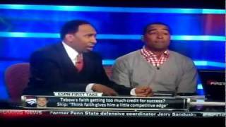 Skip Bayless Fights Chris Carter And Stephen A Smith IN HD [upl. by Jocelyn]