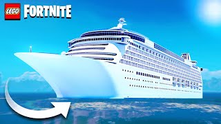 Cómo CONSTRUIR un CRUCERO en LEGO Fortnite 🔨🚢  Cruise Tutorial [upl. by Soni872]