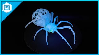 Spider Lamp 3dprinting adafruit timelapse [upl. by Lalib337]