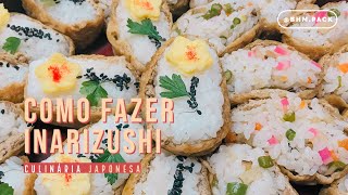 Como fazer Inarizushi Inari Sushi  ばぁちゃんの料理教室 [upl. by Eledoya205]