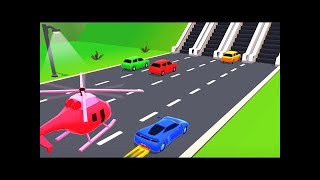 Double Flatbed Trailer Truck vs Speedbumps Train vs Cars BeamngDrive  Flatbed Trailer [upl. by Pratte]