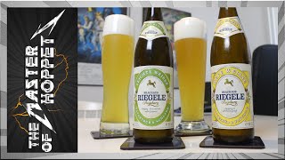 Riegele Leichte Weisse amp Hefe Weisse  TMOH  Beer Review 3721 [upl. by Alston]