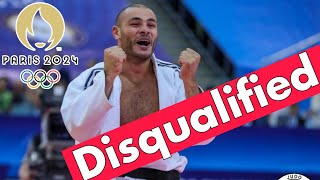 Guram Tushishvili Disqualified  Scandalous  Olympics 2024  Guram Tushishvili Vs Tiddy Rinner [upl. by Gnoc952]