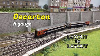 Oscarton N gauge Model Railway [upl. by Nosyrb]