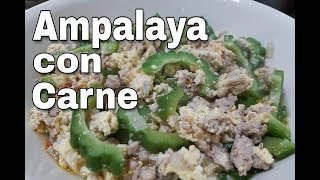 Ampalaya con Carne  EZ Recipes [upl. by Mannes]