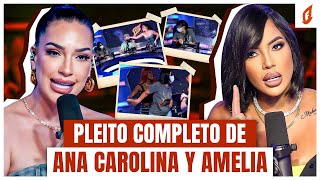 VÍDEO COMPLETO PLEITO DE ANA CAROLINA Y AMELIA ALCANTARA EN FOGARATÉ RADIO [upl. by Kubis]