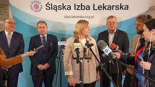 Śląska Izba Lekarska uderza w konferencję quotCzego Ci Lekarz Nie Powiequot [upl. by Wystand]