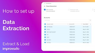 How to set up Data Extraction  Extract amp Load [upl. by Krongold]