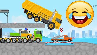 Labo Construction Truck  Tow Truck [upl. by Stan]