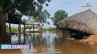 GouloumbouDes maisons inondées plus 330 personnes sinistrées les populations interpellent lEtat [upl. by Aihsetan599]