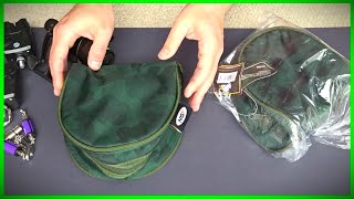 NGT Carp Fishing Woodbury Camo Padded Reel Case tackle review [upl. by Apple]