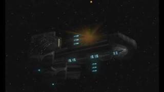 Bridge Commander Stargate Ship Pack V3 Beliskner Vs Anubiss Upgraded Mothership [upl. by Nitsew]