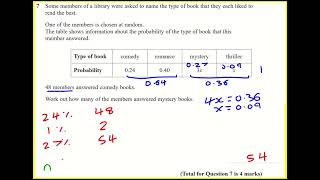 IGCSE Edexcel Jan 2023 1H q7 Maths higher tier past paper [upl. by Alyaj]