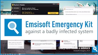 Emsisoft Emergency Kit against a badly infected system [upl. by Aneri102]