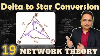 Delta to Star Conversion Explained Basics Proofs and Example [upl. by Punak]