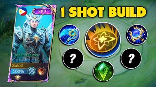 NEW GATOTKACA 1 SHOT BUILD 2023  wtf dmg [upl. by Atla]