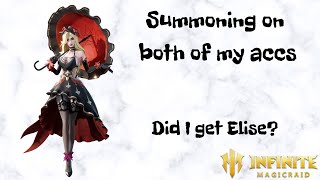 Elise Summons Infinite Magicraid [upl. by Elvin922]