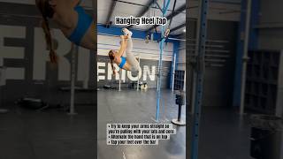 Hanging Heel Tap  Rope Climb Drill [upl. by Iy]