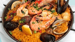 Homemade Seafood Paella Recipe  Authentic Spanish Dish MULTIRECIPIESANDCOOKERIES  YOU EVER EAT [upl. by Zsa Zsa]