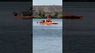 Hot Rod Hydro Drag Boat On Nitromethane speed fast fun nitro [upl. by Nner]