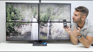 How to create a perfect Video Wall  4K 2x2 Video Controller [upl. by Tol]